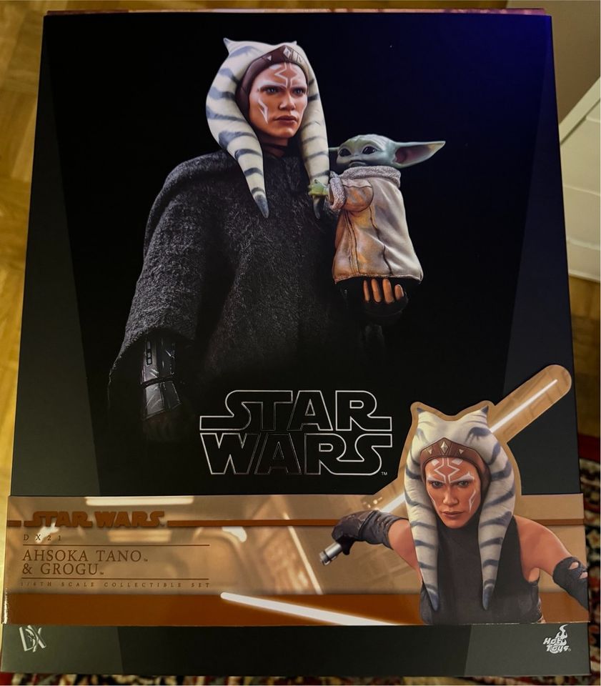 Hot Toys Ahsoka Tano + Grogu, DX21, Star Wars in Schwandorf