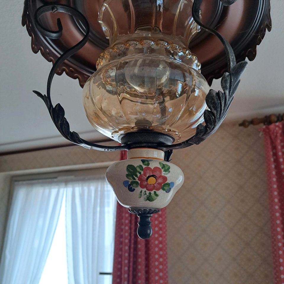 Deckenlampe antik Hängelampe alt Lampe in Tuttlingen