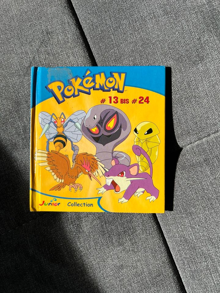 Pokémon #13 bis #24 Junior Collection Buch in Kamen