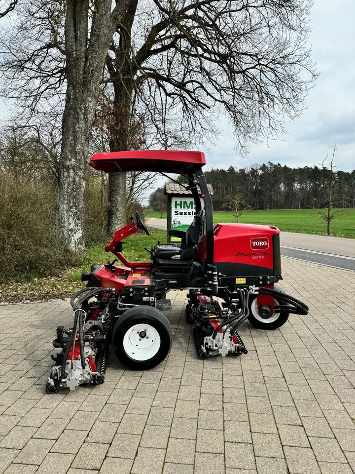 Toro Reelmaster 3575 Spindelmäher Großflächenmäher Broomer in Weidenbach