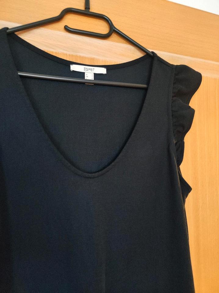 Lockeres Kleid Maxikleid Esprit schwarz Sommerkleid Damen in Oberthulba