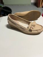 Clarks beige 5 Keilabsstz Baden-Württemberg - Ketsch Vorschau