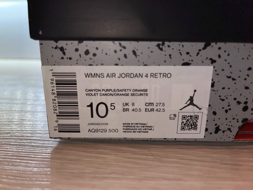 WMNS Air Jordan 4 Retro Purple/ Lila in Dortmund