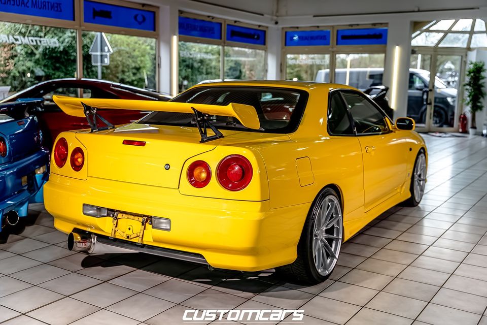 NISSAN SKYLINE R34 RB25DET SINGLE TURBO XENON 105DB TÜV 462PS in Lennestadt