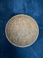 Münze Drei Mark 1909 F Wilhelm II König von Württemberg Sachsen-Anhalt - Aschersleben Vorschau