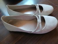 Ballerina weiß/beige Größe 36 von Tamaris Schleswig-Holstein - Fockbek Vorschau