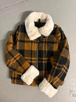 H&M Divided Karo‑Jacke mit Teddy‑Futter – Gr. S Köln - Chorweiler Vorschau