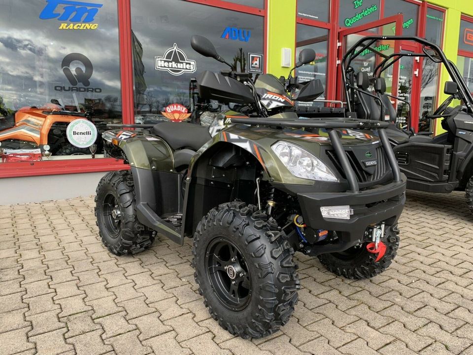 Frühlingsaktion ATV Quad Goes Iron 450 ltd. Grey/Green in Waltershausen