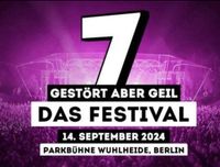 Gestört aber Geil Festival Berlin Wuhlheide 14.09.2024 Potsdam - Babelsberg Nord Vorschau