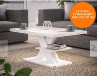 Couchtisch Detroit 90x45x60 cm weiß Tisch Möbel Wohnen Cou Nordrhein-Westfalen - Witten Vorschau