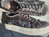 Steve Madden Plateau Sneaker silbergrau Gr. 38 Bayern - Ebersdorf Vorschau