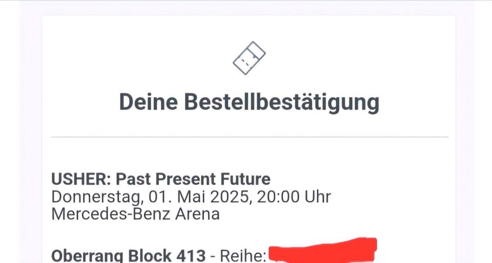 2x Usher 01.05.25 Berlin Tickets Karten in Frankfurt am Main