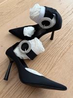 Zara Pumps High Heels Glitzer 39 schwarz Stuttgart - Stuttgart-Süd Vorschau