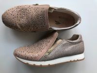 Glitzer-Sneaker Alba Moda Gr. 41, silber/taupe/weiss Wandsbek - Hamburg Bergstedt Vorschau