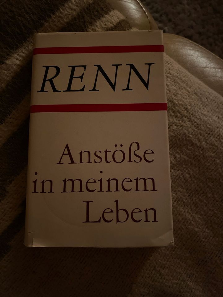 Buch Ludwig Renn : Anstöße in meinem Leben in Blankensee
