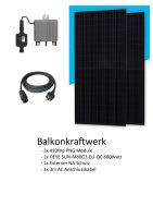 Balkonkraftwerk 800 Watt Hessen - Künzell Vorschau