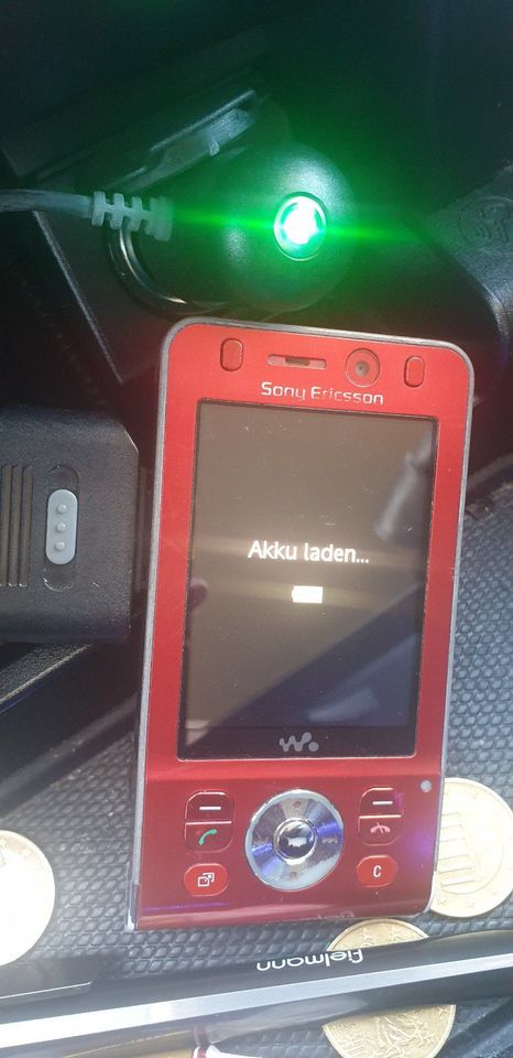 Handy Sony Ericsson W910i, Rot, OVP in Büdelsdorf