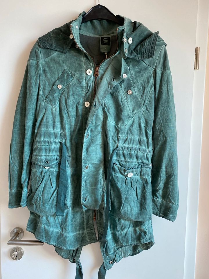 Grüner Mantel bzw. Parka von G-Star, Größe S, neu in Dresden