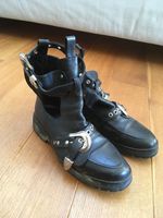 Leder Boots Cut Out Chelsea Buckle Schnallen Bali Tailor Bayern - Miltenberg Vorschau