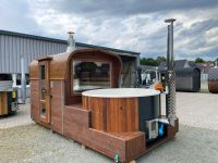 Gartensauna Badefass Thermoholz LUX Wellness Kombi Fasssauna Niedersachsen - Dinklage Vorschau