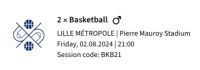 Olympia Paris Baskettball Frankreich vs. Deutschland im Tausch Köln - Niehl Vorschau
