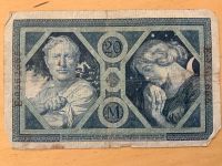 20 Mark 1915 hier wird die Banknote angeboten, nicht die Seriennu Baden-Württemberg - Freiburg im Breisgau Vorschau