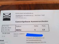 Ticket Konzert Concertgebouw 06.06.24 Aschaffenburg Bayern - Aschaffenburg Vorschau