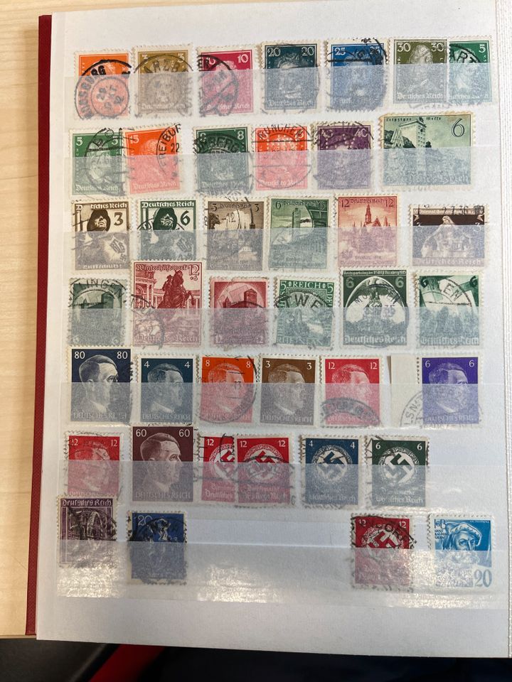 Auflösung Briefmarkensammlung aus über 45 Jahren Sammlung in Raubling