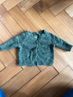 Grüner Wollcardigan (-jacke) für Babies, Gr. 50/56 Frankfurt am Main - Nordend Vorschau