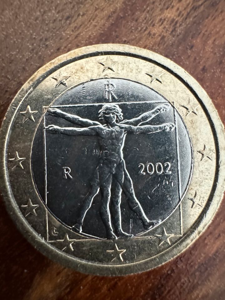 2 euro münzen Leonardo Da Vinci 2002 in Crailsheim