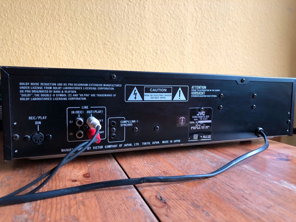 Tapedeck JVC TD-X321 Nur Abholung in Hamburg