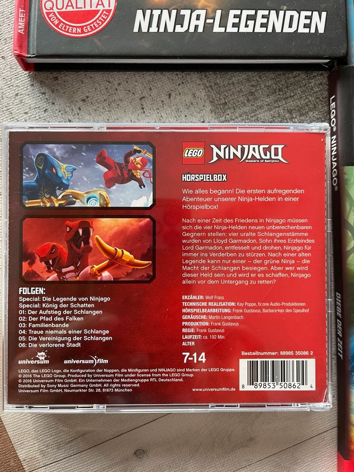 Lego ninjago Buch und cd Set in Dresden