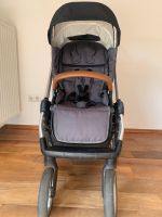 Kinderwagen Mutsy Evo grau mit Babyschale und diversen Extras Nordrhein-Westfalen - Bottrop Vorschau