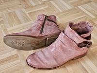 A.S.98 Cowboy-/ Bikerstiefelette Stiefeletten Stiefel rose NP229€ Niedersachsen - Burgwedel Vorschau