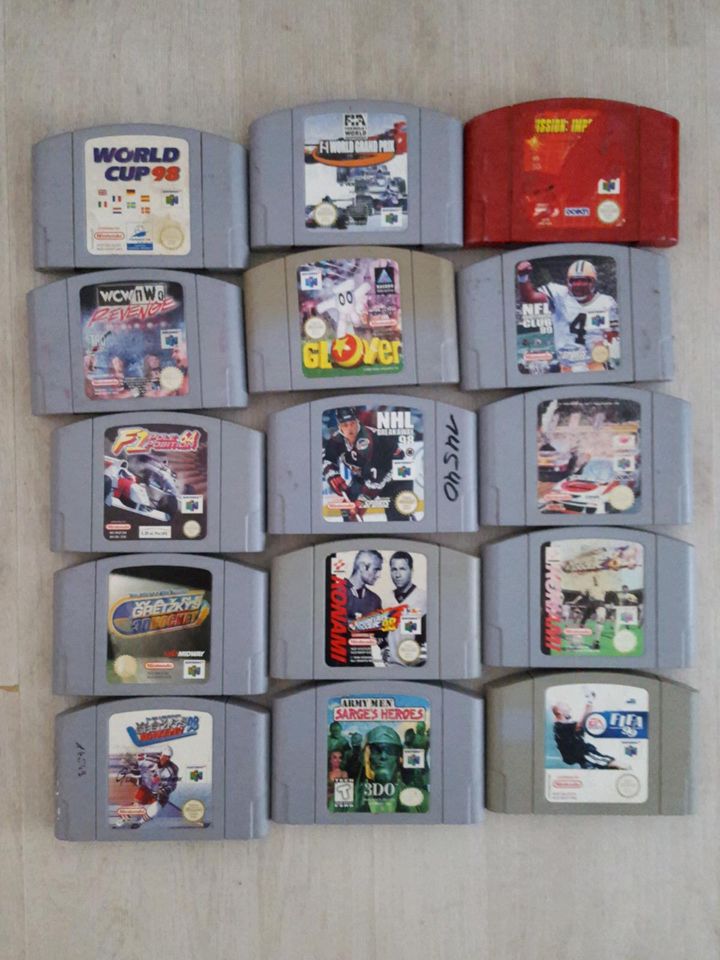 15 x N64 / Nintendo 64 / N-64 Spiele... siehe Bilder an in Weinheim