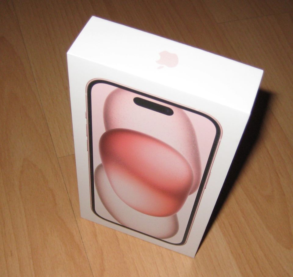 Apple iPhone 15 Rose 128 GB NEU+OVP-versiegelt (ungeöffnet) in Heilbronn
