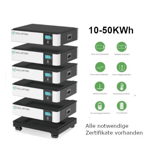 12 kWp Solaranlage komplett mit 10 kWh Solarspeicher und Wechselrichter - Not- und Ersatzstrom/fähig, PV Anlage Photovoltaikanlage Komplettsystem Solarenergie Solarpanel Photovoltaik  Inbetriebnahme in Berlin