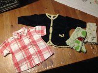 Set für Mädchen in Größe 62-68 mit Bluse und Strickjacke Bayern - Weichs Vorschau