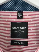 Olymp Hemd Level 5 five body fit Größe 42 (56) L extralanger Arm Bayern - Sennfeld Vorschau