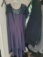 Elegantes Kleid, Gr. 40 blau mit Spitze Nordrhein-Westfalen - Emsdetten Vorschau