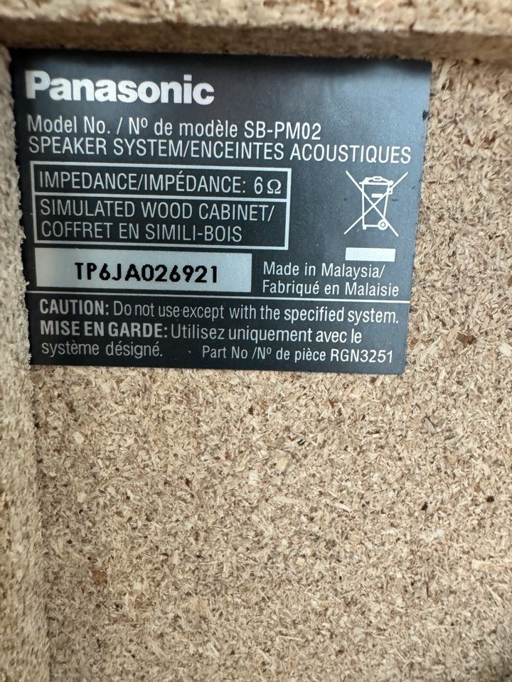 Panasonic SA-PM250 Mini Micro Stereoanlage USB Bluetooth in Pressath