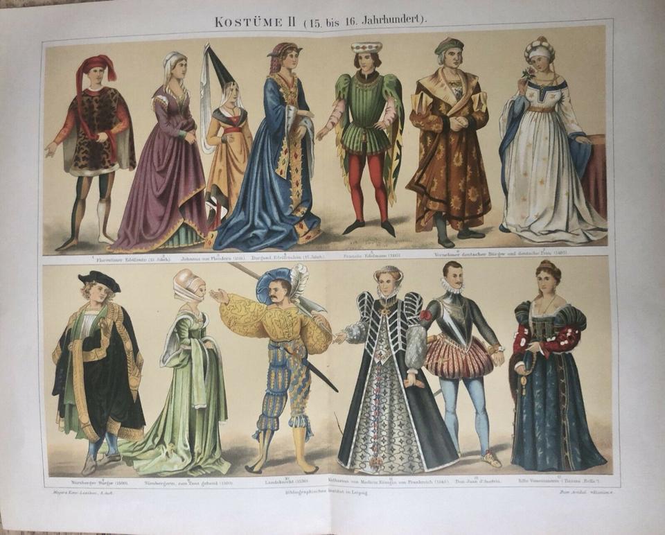 Original Vintage Drucke Bilder Abbildungen Poster von 1880-1900 in Greifswald