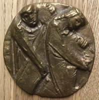Joseph Krautwald, „Simon von Cyrene und Christus“, Bronze Niedersachsen - Lingen (Ems) Vorschau