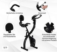 HOMCOM Heimtrainer »Fahrradtrainer mit LCD Display« München - Bogenhausen Vorschau