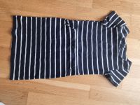 Kleid dunkelblau/weiß Gr.110/116 h&m München - Moosach Vorschau