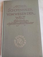 Buch Arthur Schopenhauer VOM WESEN DER WELT Nordrhein-Westfalen - Willebadessen Vorschau