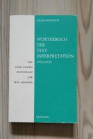 Wörterbuch der Textinterpretation - Egon Werlich Hannover - Ricklingen Vorschau