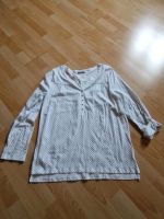 Yessica C&A Damen Tshirt Tunika S / M langarm weiß schwarz Sachsen-Anhalt - Arendsee (Altmark) Vorschau