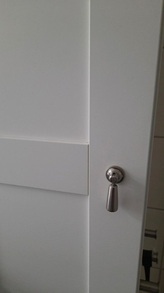 Ikea Enhet Tür Front weiß Kassettentür für Hochschrank Bad 30x180 in Dresden