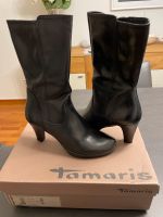 Tamaris Stiefel Größe 40 schwarz Leder neu Saarland - Wallerfangen Vorschau